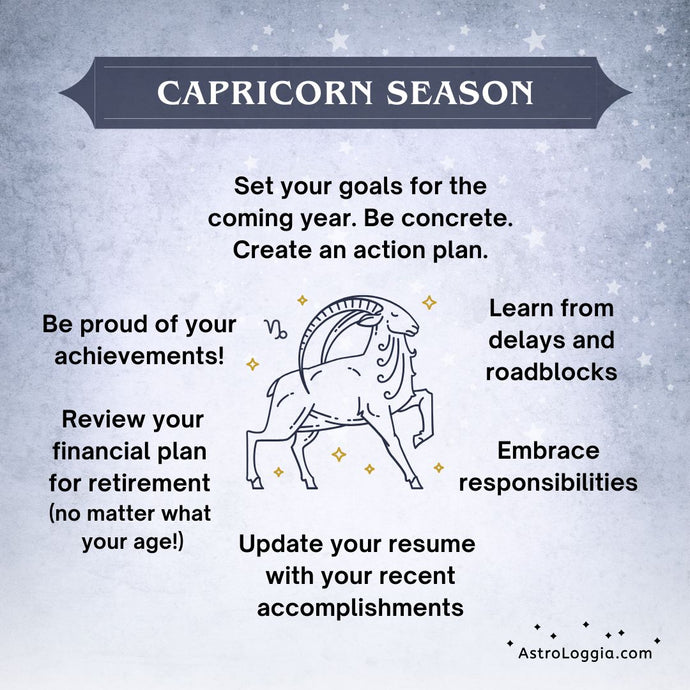 Capricorn Season: 5 Things to Try