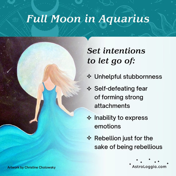 Full Moon in Aquarius: August 2024