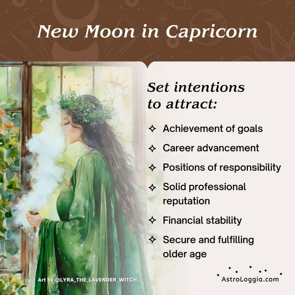 New Moon in Capricorn